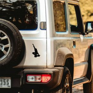 Alternative view of Skateboarder Silhouette Sticker