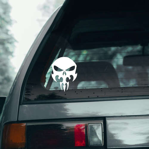 Skull Monster Vinyl Sticker 11 Skull Monster Vinyl Sticker - Image 9