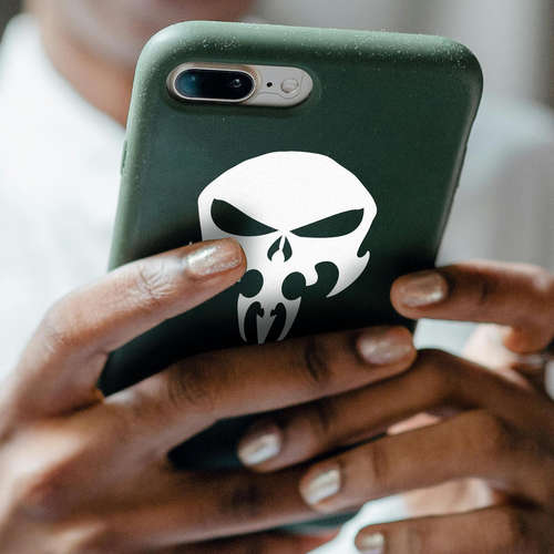 Skull Monster Vinyl Sticker 10 Skull Monster Vinyl Sticker - Image 8