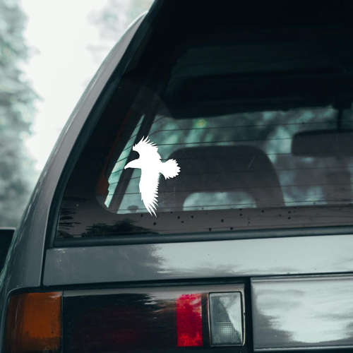 Soaring Bird Silhouette Sticker 10 Soaring Bird Silhouette Sticker - Image 8