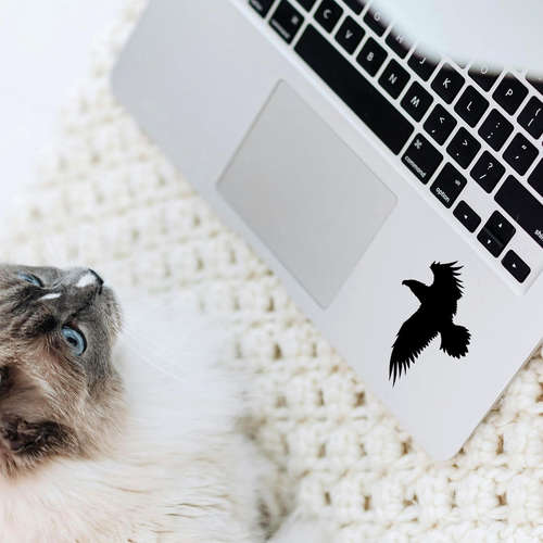 Soaring Bird Silhouette Sticker 9 Soaring Bird Silhouette Sticker - Image 7