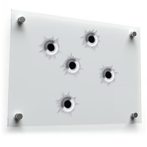 3D Bullet Hole Vinyl Decal