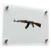 AK-47 Assault Rifle Vinyl Decal – Realistic Firearm 1