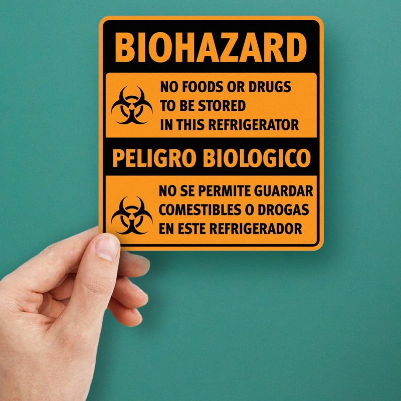 Biohazard Warning Sign - Stickers Factory