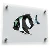 Black and White Moorish Idol Vinyl Sticker