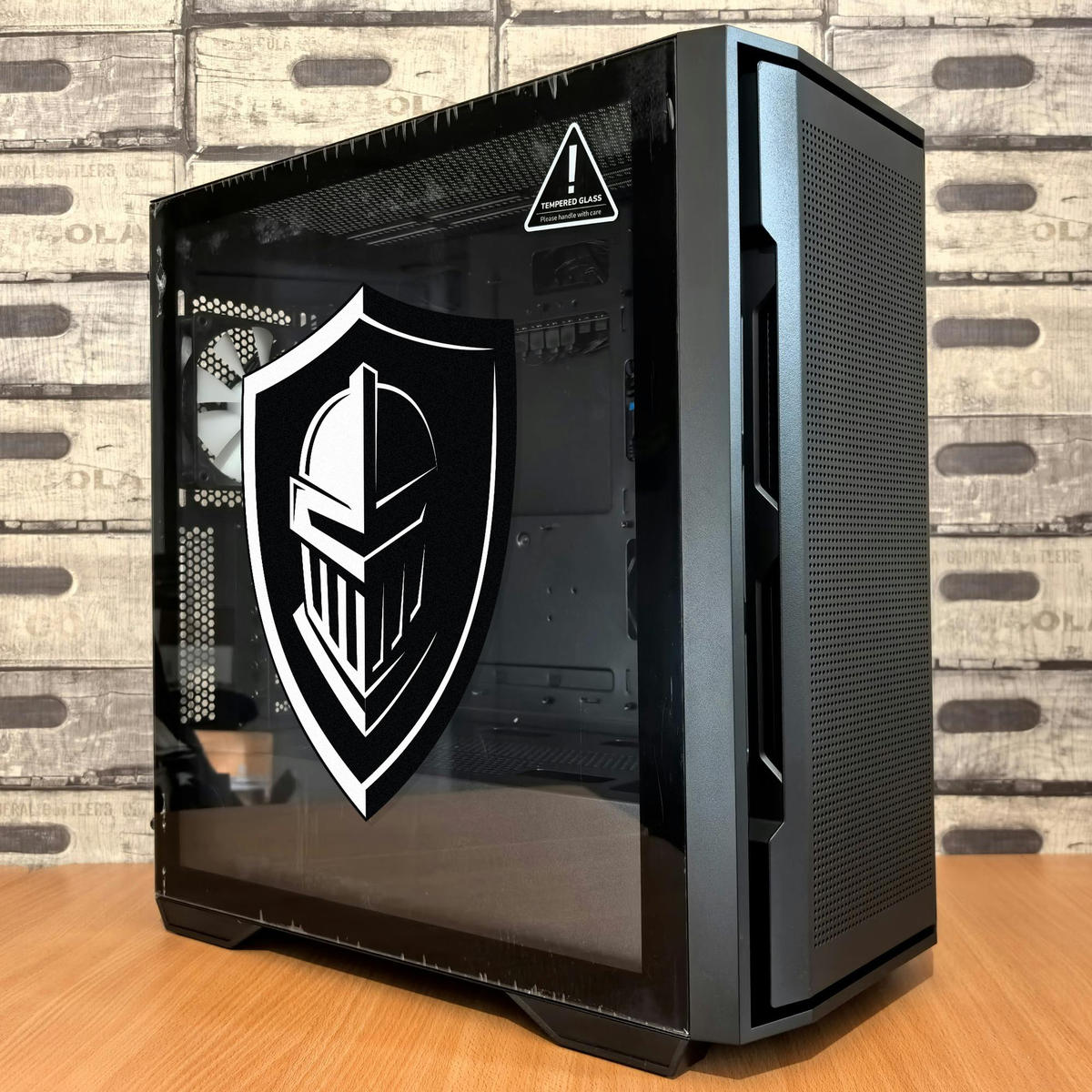 Bold Knight Shield Helmet Decal 10 Bold Knight Shield Helmet Decal - Image 8