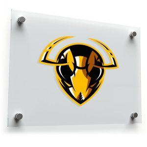 Bold Ram Skull Vinyl Decal