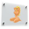 Cartoon Blonde Pin-Up Girl Vinyl Decal 1