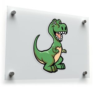 Cartoon T-Rex Dinosaur Vinyl Sticker