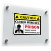 Caution Carbon Monoxide Poison Sign 1