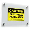 Caution Electrical Panel Area Sticker