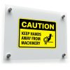 Caution: Keep Hands Away from Machinery