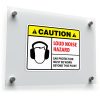 Caution: Loud Noise Hazard Decal 1
