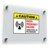 "Caution: Radio Frequency Hazard 1