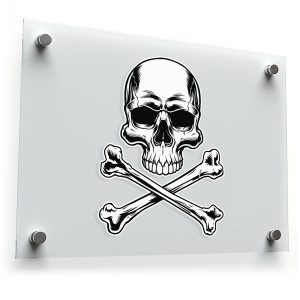 Classic Skull and Crossbones Sticker