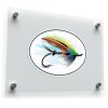 Colorful Fly Fishing Lure Vinyl Decal 1