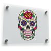 Colorful Sugar Skull Vinyl Sticker