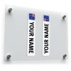 Custom Name Australian Flag Sticker