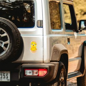 Alternative view of Cute Baby Chick Hatching Vinyl Decal