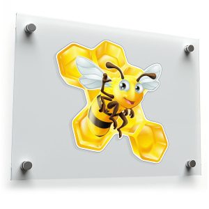 Cute Honey Bee Vinyl Decal