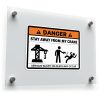 "DANGER: Stay Away From My Crane" Funny Warning Sign
