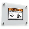 Danger "Stay Away from My Laptop" Warning Sticker 1
