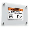 “Danger: Do Not Disturb, We Are Shooting a Movie” Warning Sticker