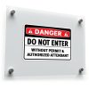 Danger Do Not Enter Safety Sticker 1