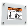 Danger Do Not Sit on the Speakers Sticker