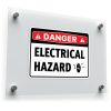 Danger Electrical Hazard Warning Sticker 1