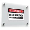 Danger High Voltage Warning Sticker 1