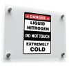 Danger Liquid Nitrogen Sign