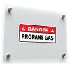 Danger Propane Gas Warning Sticker