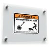 Danger Stay Away From My Banjo Sticker
