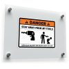“Danger: Stay Away From My Tools” Warning Sticker 1