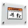Danger Stay Away from My Fishing Flies Sticker