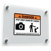 Danger Stay Away from My Camera Sticker 1