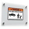 "Danger: Stay Away from My Pickup" Vinyl Decal