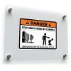 "Danger: Stay Away from My Camera" Warning Sticker