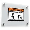 "Danger: Stay Away from My Tools" Warning Sticker 1
