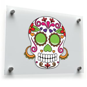 Day of the Dead Sugar Skull Sticker