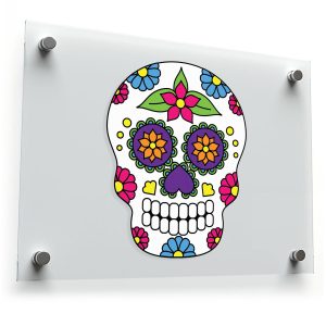 Day of the Dead Sugar Skull Sticker