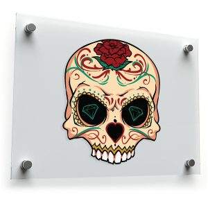 Day of the Dead Sugar Skull Sticker
