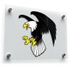 Fierce Bald Eagle Vinyl Sticker
