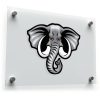 Fierce Elephant Head Vinyl Sticker