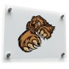 Fierce Grizzly Bear Claw Sticker 1