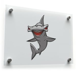 Fierce Hammerhead Shark Vinyl Decal