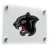 Fierce Panther Head Vinyl Sticker