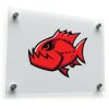 Fierce Red Fish Vinyl Decal