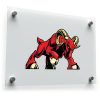 Fierce Red Ram Vinyl Sticker 1